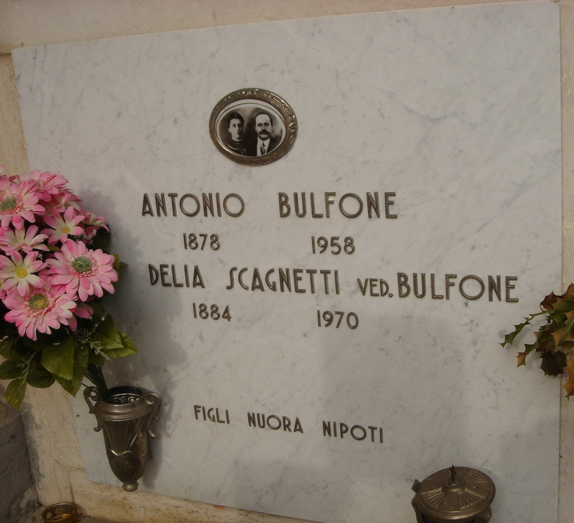 Bulfone Antonio e Delia Scagnetti